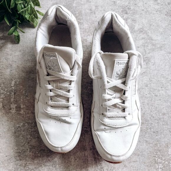 Reebok White Glide Sneaker Size 8.5 - Picture 2 of 6